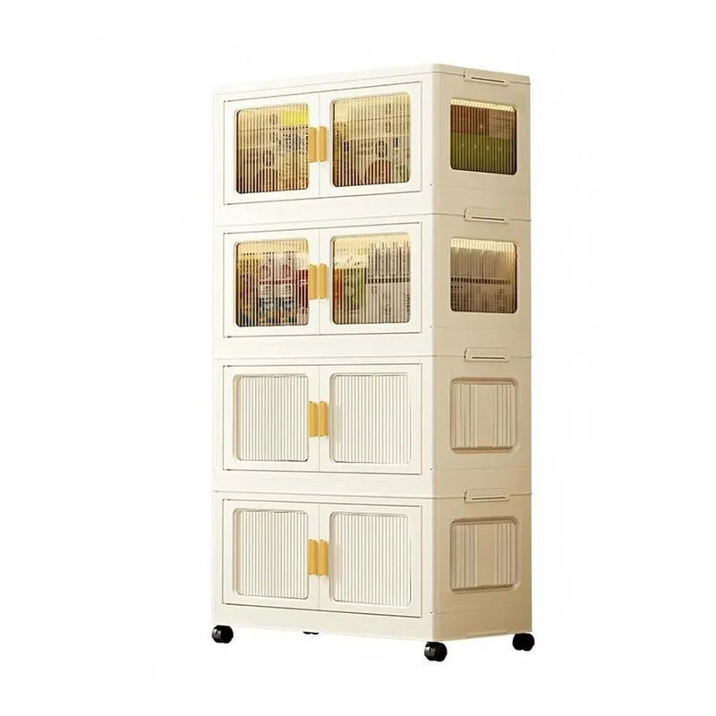 SoftEdge Beige Foldable Plastic Racks media 3