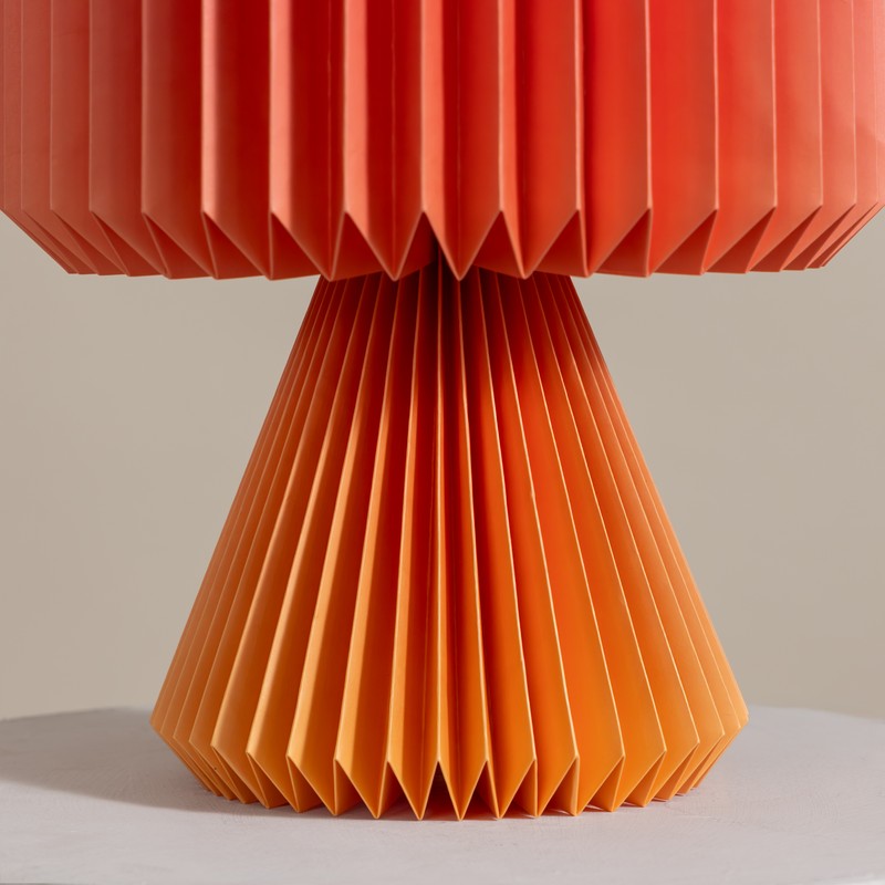 Fig Living Ori Tangerine Dusk Table Lamp - Orange media 6