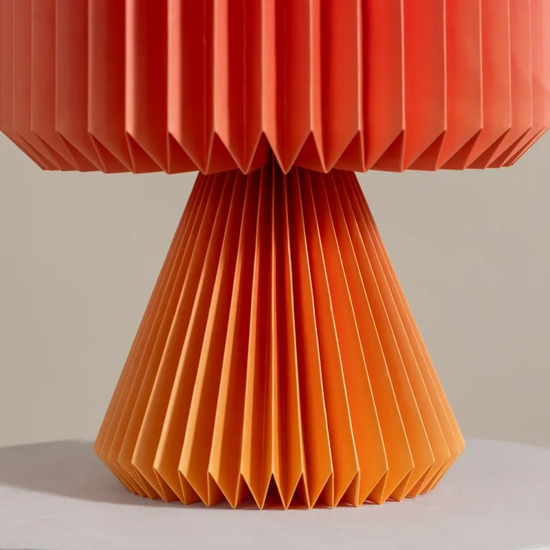 Fig Living Ori Tangerine Dusk Table Lamp - Orange media 6