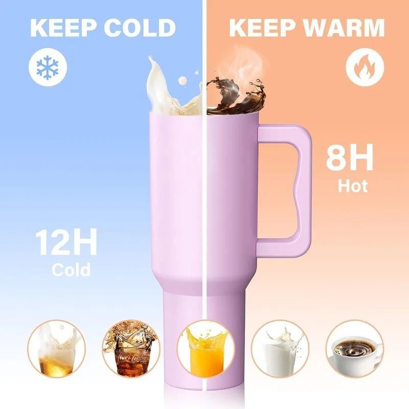 Hydra Boost Stainless Steel Tumbler (1200 ML) - Lavender media 5
