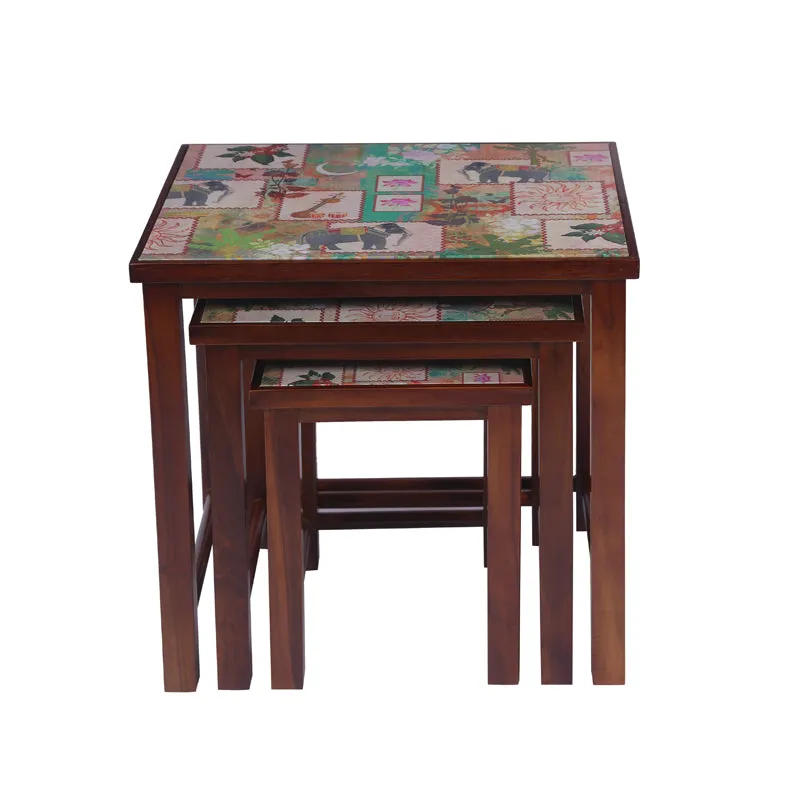 Hridya Side Table - Set Of Three media 10