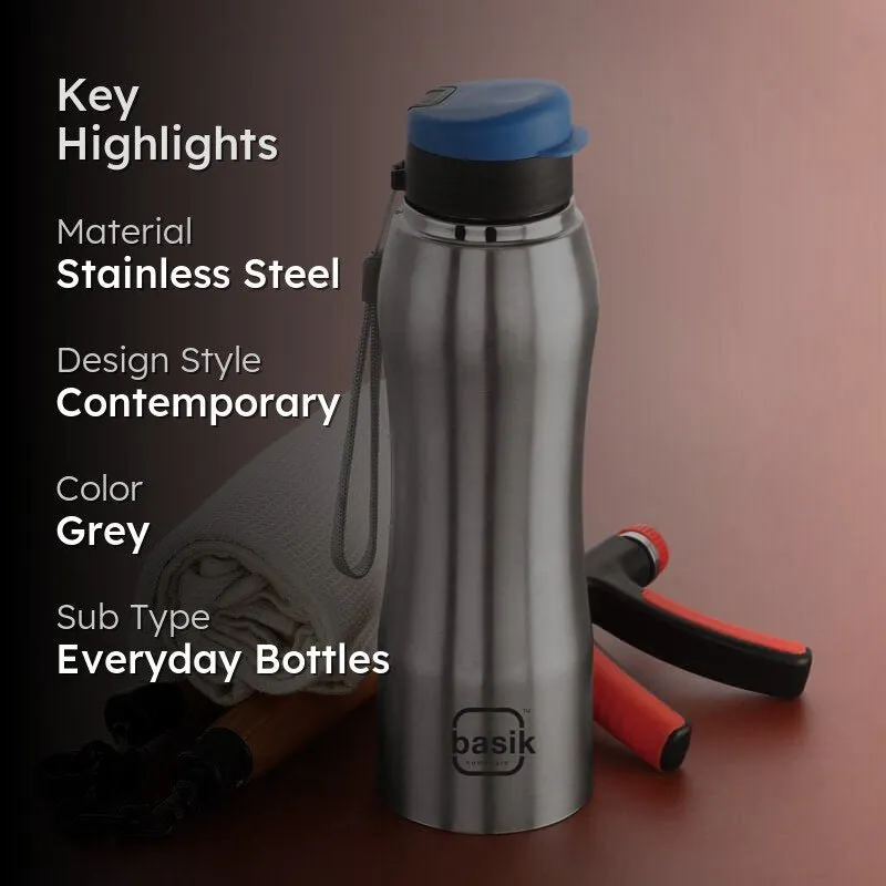 Revvo Stainless Steel Water Bottle (Blue) - 950 mL media 2