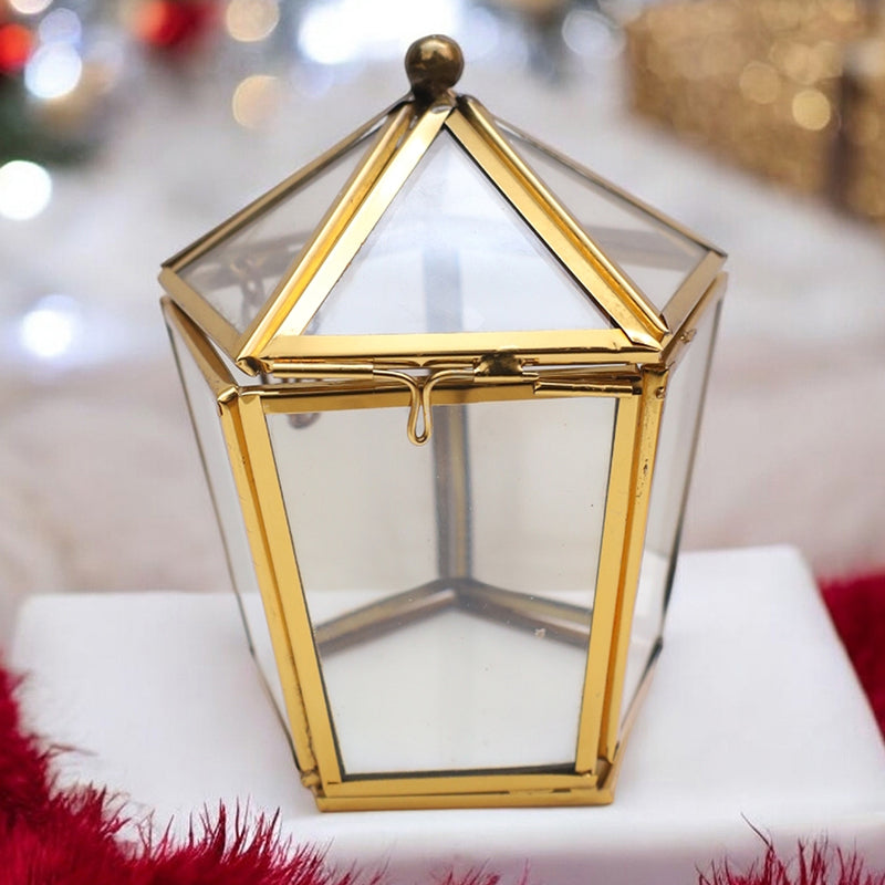 Trigon Glass Jewel Box