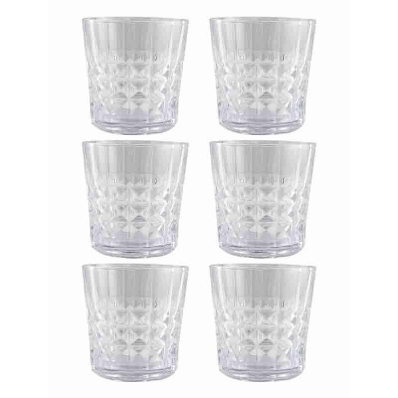 Mefee Old Fashioned Glasses (310 ml ) - Set of Six media 3