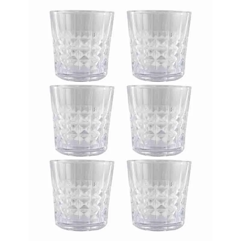 Mefee Old Fashioned Glasses (310 ml ) - Set of Six media 3