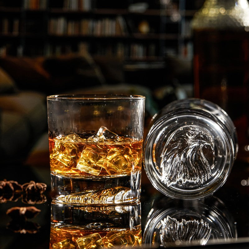 Crystal Whiskey Glasses - Set Of Two