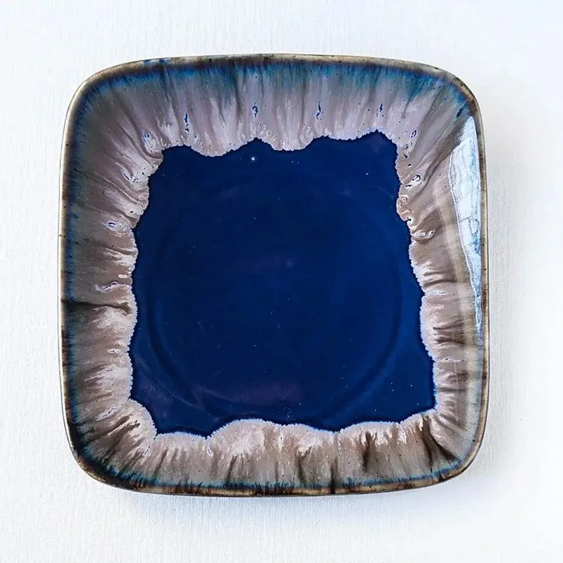 Halmi Square Handmade Ceramic Platter media 4