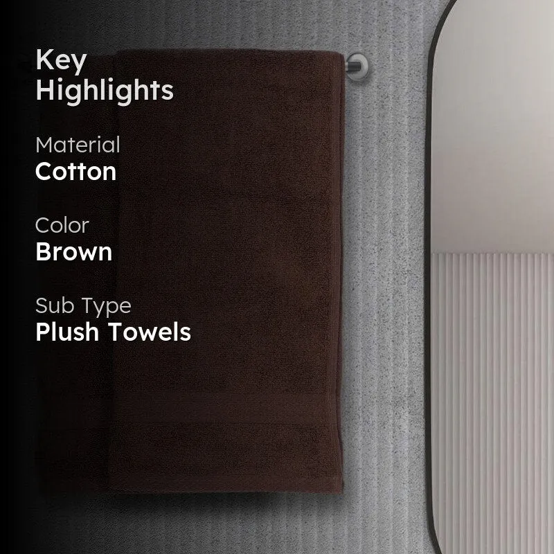 Miorah Hand Towel (Brown) - Set Of Two media 2