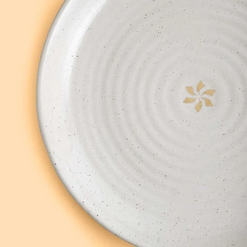 Ganga Dinner Plate (Ivory) media 4