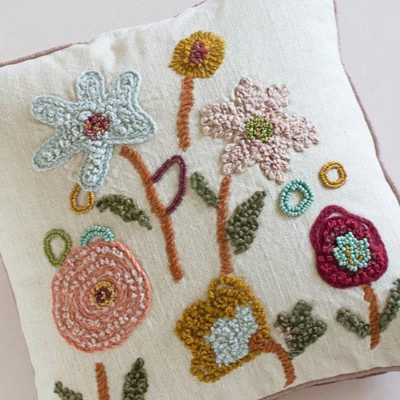 Jemima Embroidered Cushion Cover media 3
