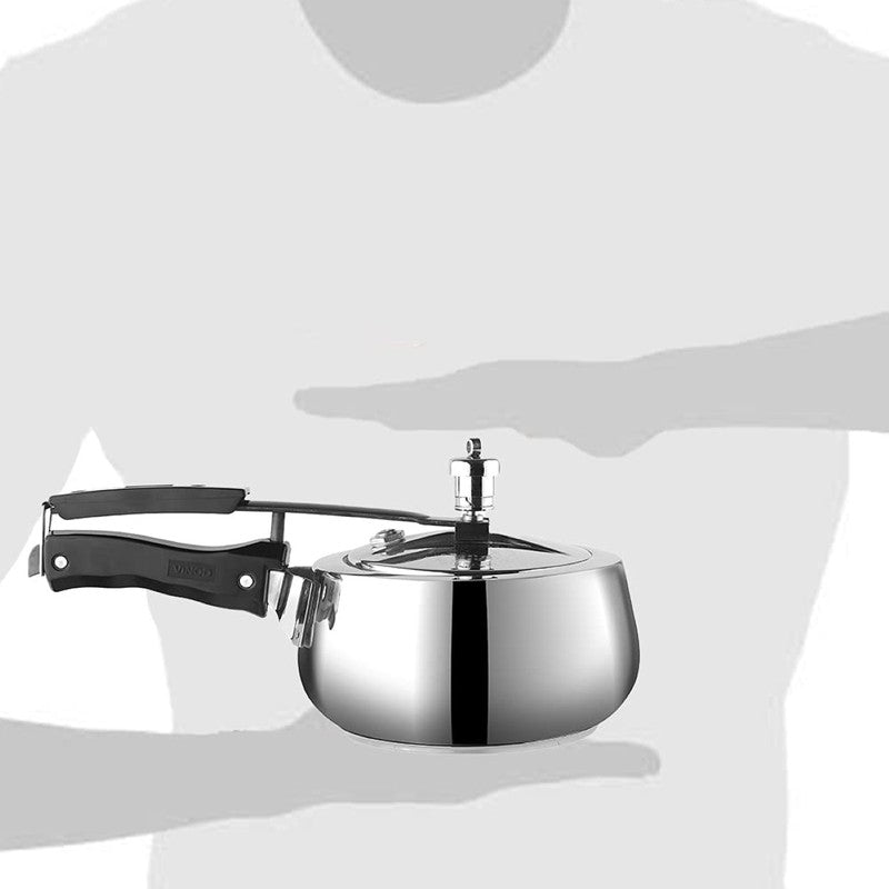 Vinod Forven Pressure Cooker Stainless Steel - 1500 mL media 7