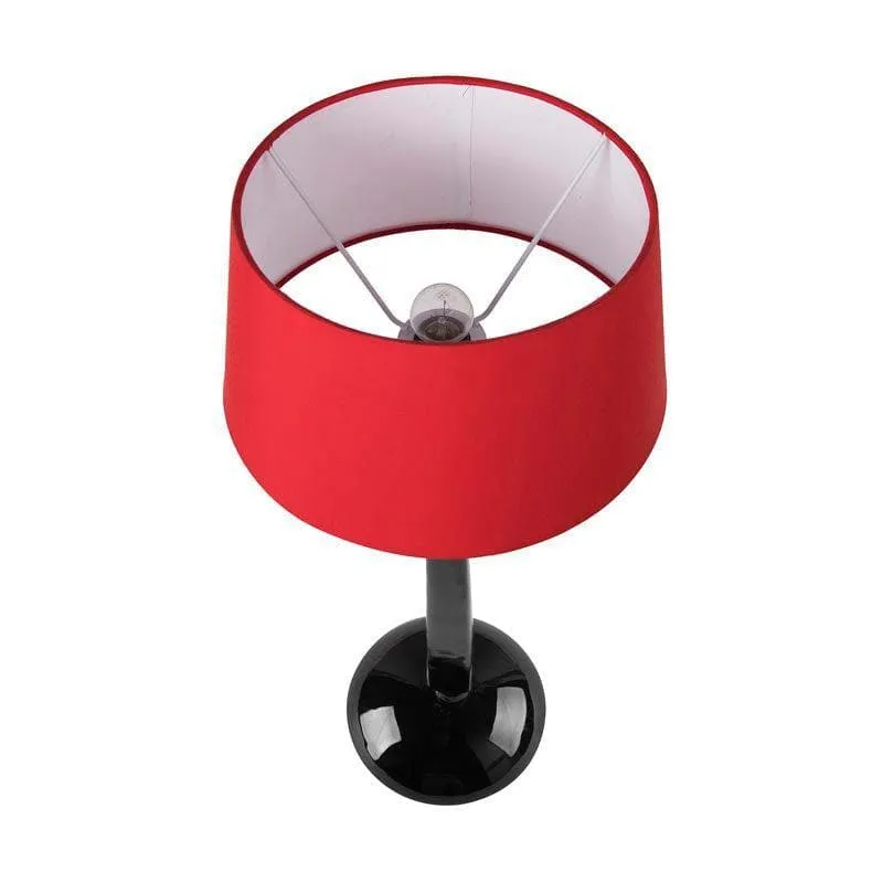 Marvel Luminary Black Fabric Table Lamp - Black,Red media 3