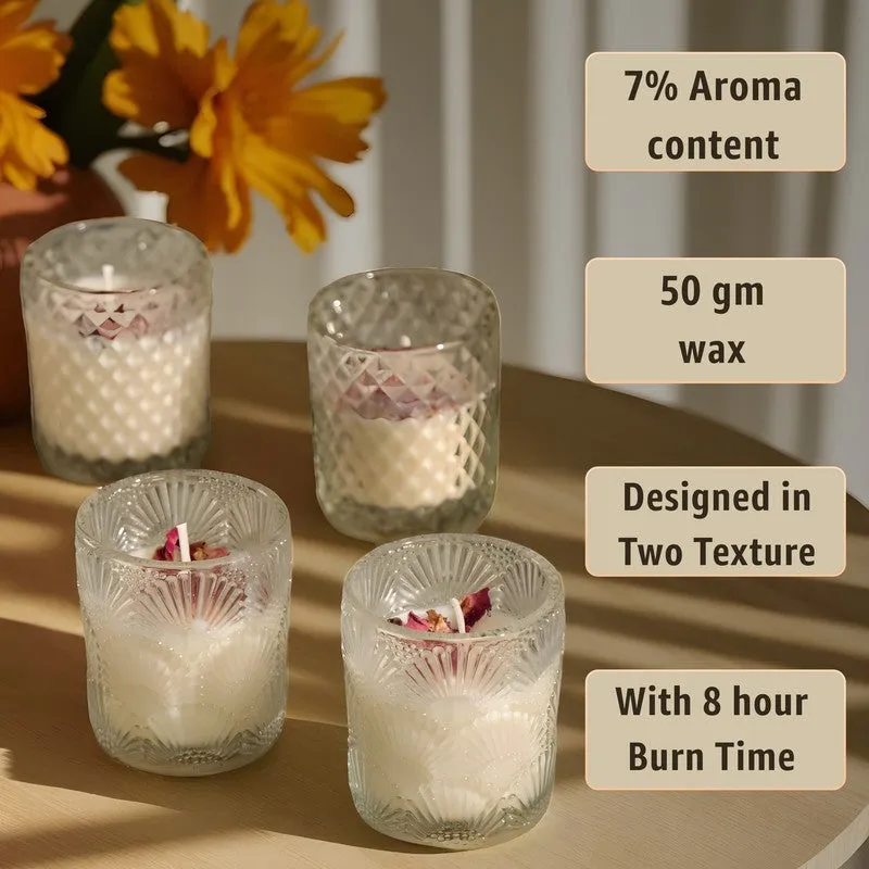 Marble Aura Candle - Set Of Four media 6