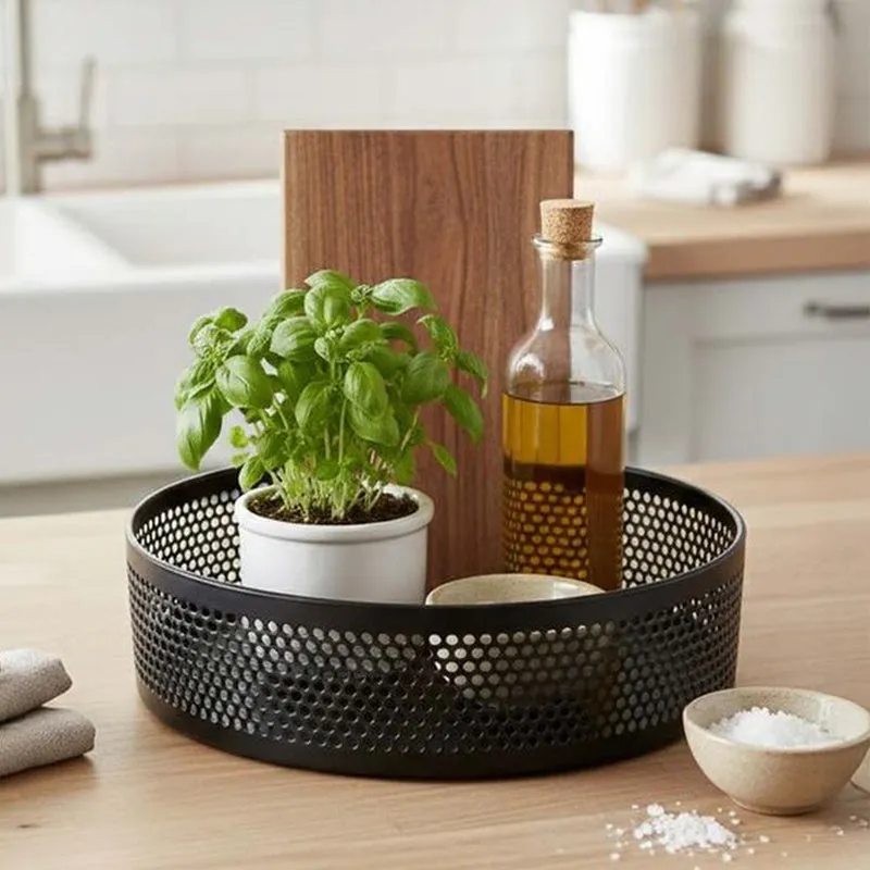 Orchard Rise Metal Fruit Basket media 1
