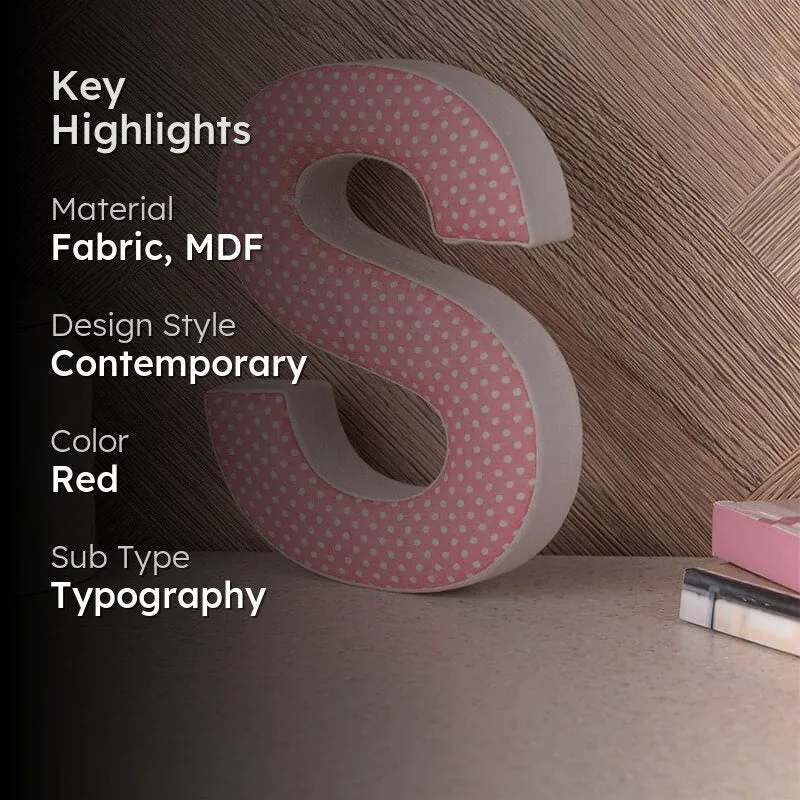 Alphabet S Polka Showpiece media 2