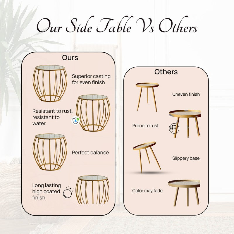 Merha Round Accent Table - Set Of Two media 5