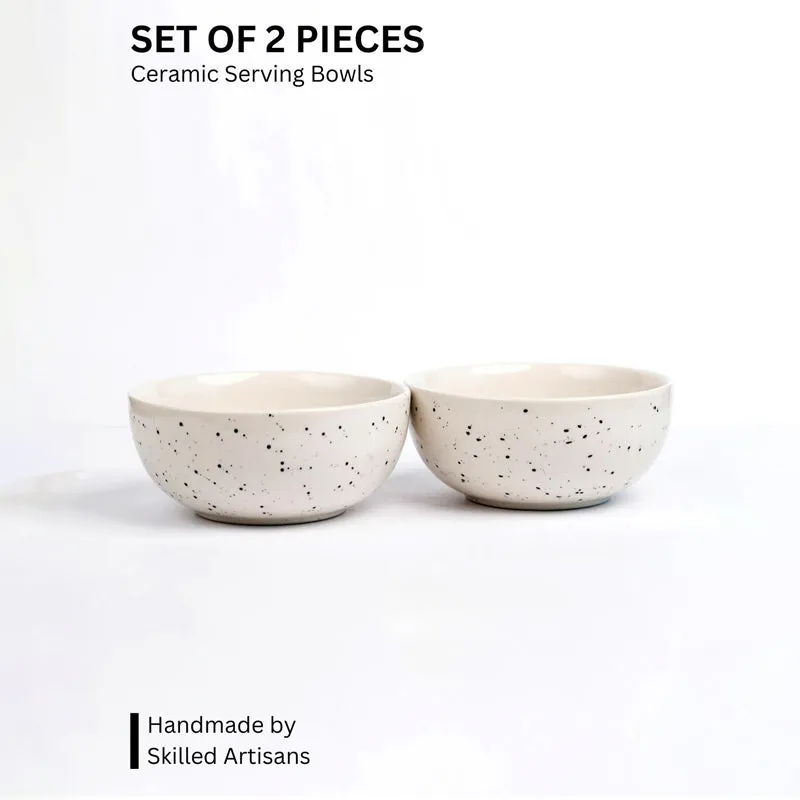 Ink Drop Serving Bowl (600 mL) - Set Of Two media 4