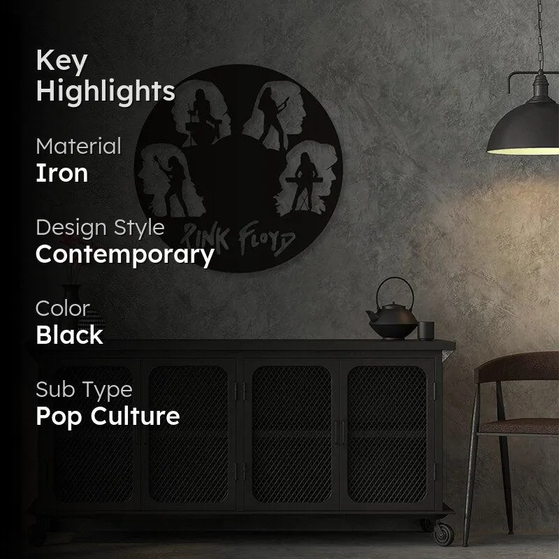Pink Floyd Rock Band Iron Wall Accent media 2