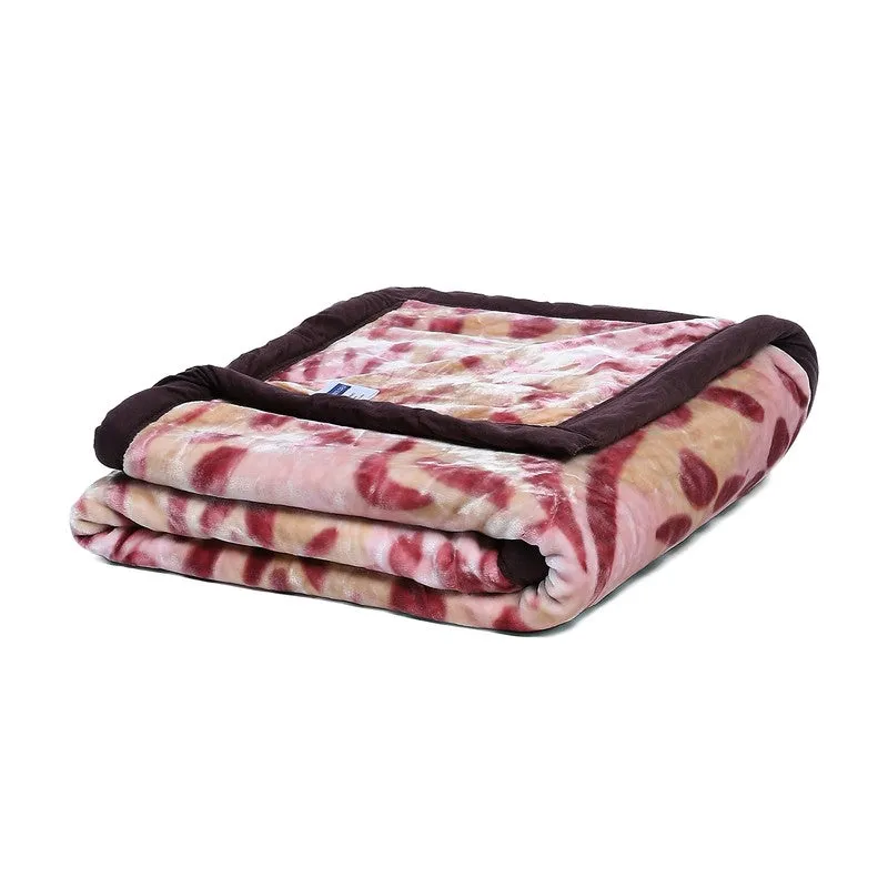 Monte Carlo Serene Oasis Blanket (Maroon) - 600 GSM media 6