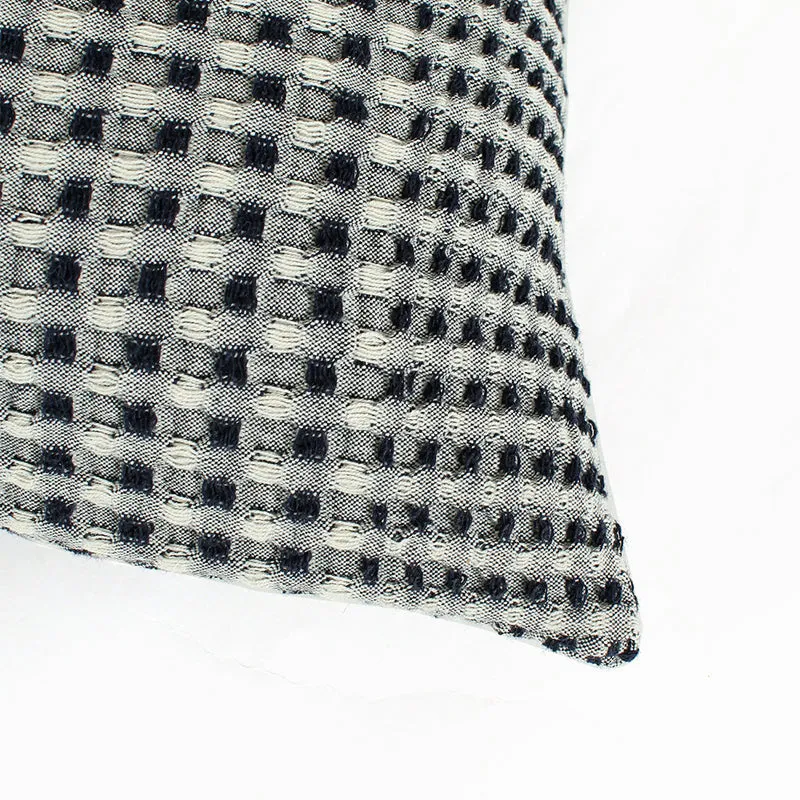 Nudo Woven Cushion Cover (Blue) - Set Of Two media 4