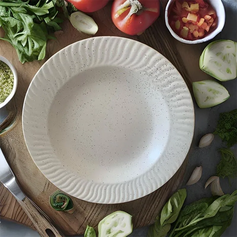 Massona Pasta Plate - White media 4