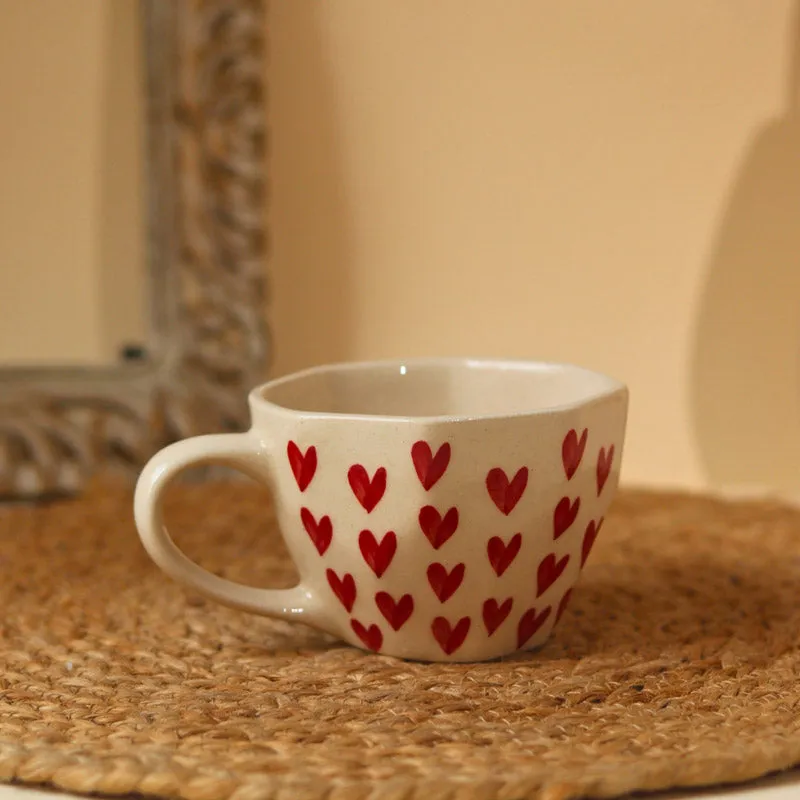 Halepa Ceramic Tea Cup (200 mL Each) - Set of Six media 1