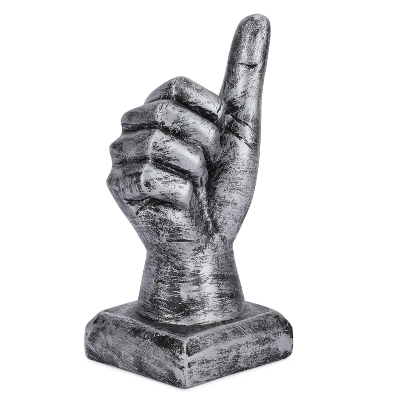 Thumbs Up Showpiece - Silver media 5