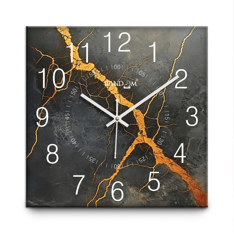 Qyrex Analog Wall Clock - Grey media 3