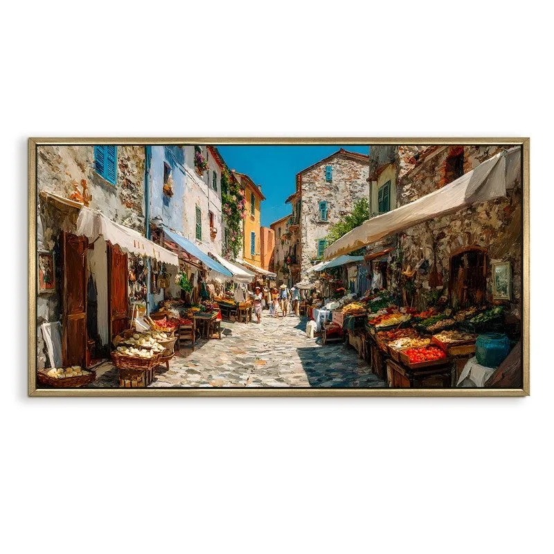Urbanza Canvas Wall Painting With Frame media 3