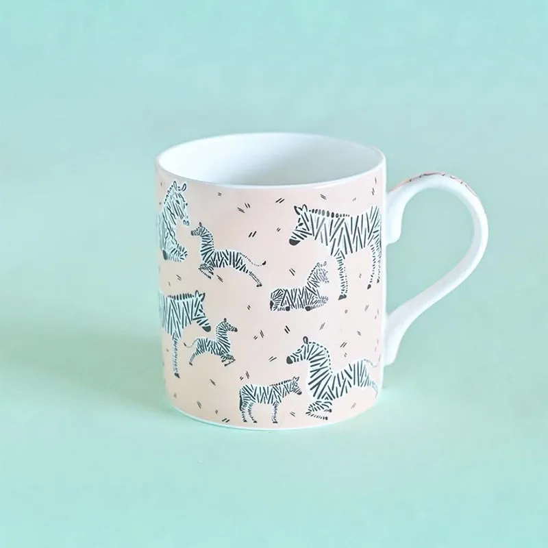 Zebra Ceramic Coffee Bone China Coffee Mug (300 mL) media 4
