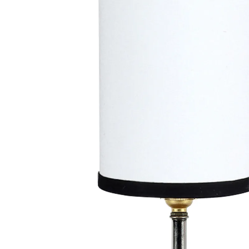 Hisha Wooden Table Lamp - White,Black,Brown media 3