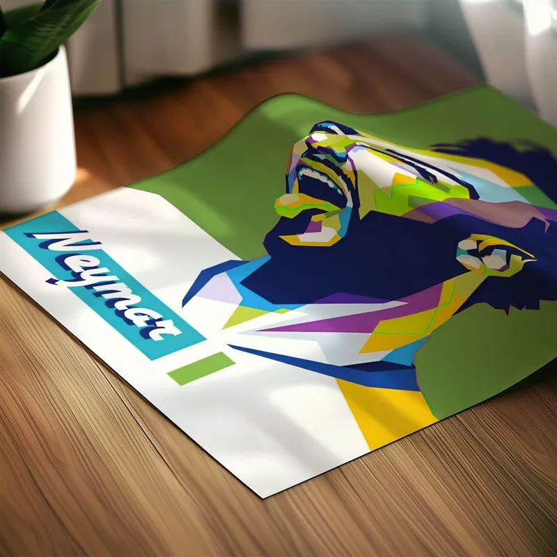 Neymar Legend Wall Poster media 4