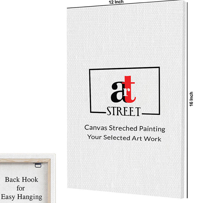 Shiva Bhakti Cotton Canvas Wall Art media 7