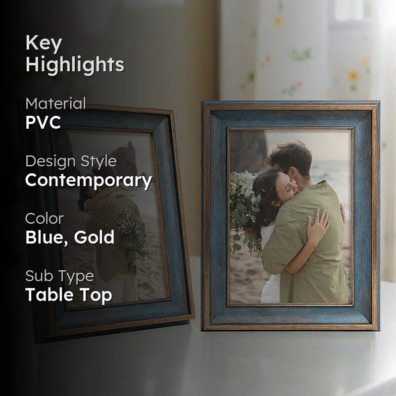 Sapphire PVC Photo Frames - Set Of Two media 2
