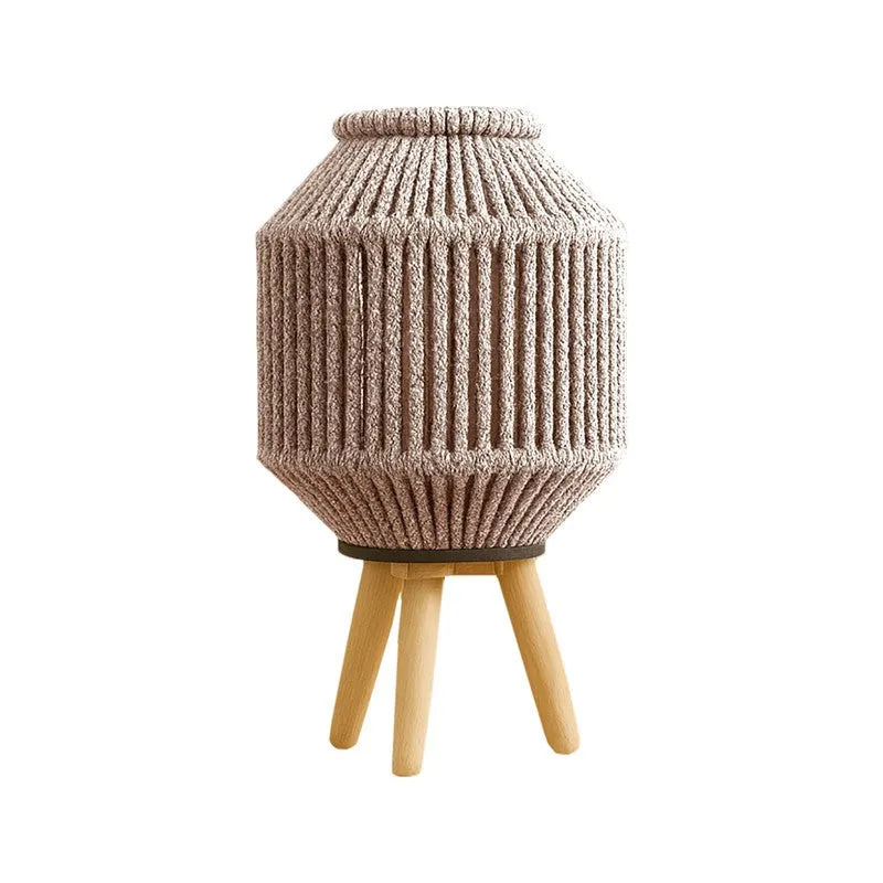 LuminaCord Bamboo Tea Light Candle Holder media 3
