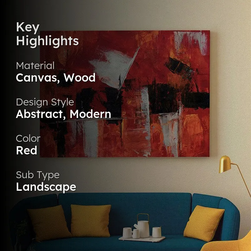 Bold Abstract Art Painting - Gallery Wrap media 2