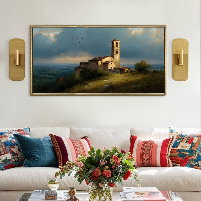Skyreach Canvas Wall Painting With Frame