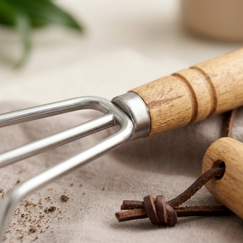 Ugaoo Cultivator with Wooden Handle media 3