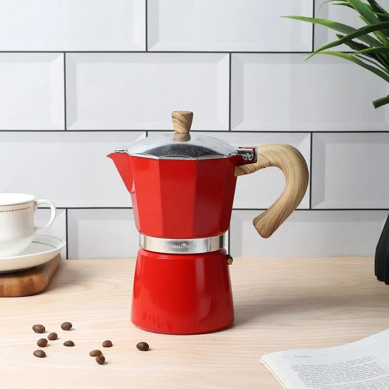Brewlyn Coffee Maker (300 ML) - Red media 1