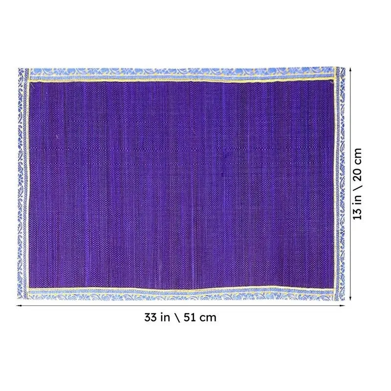 Eco Sip Bamboo Table Mat (Purple) - Set Of Six media 5