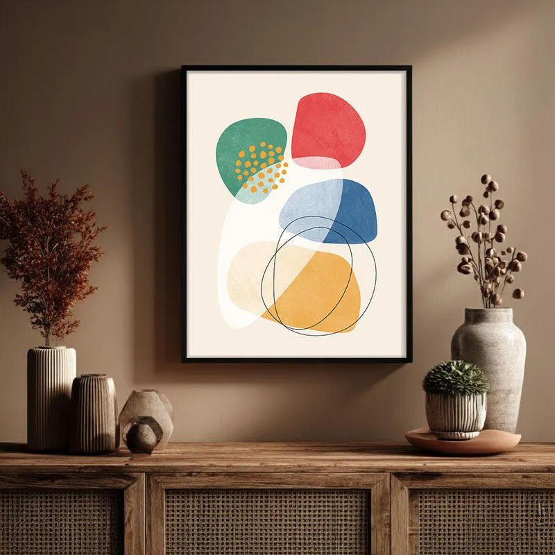 Burst Of Summer Framed Canvas Wall Painting media 3