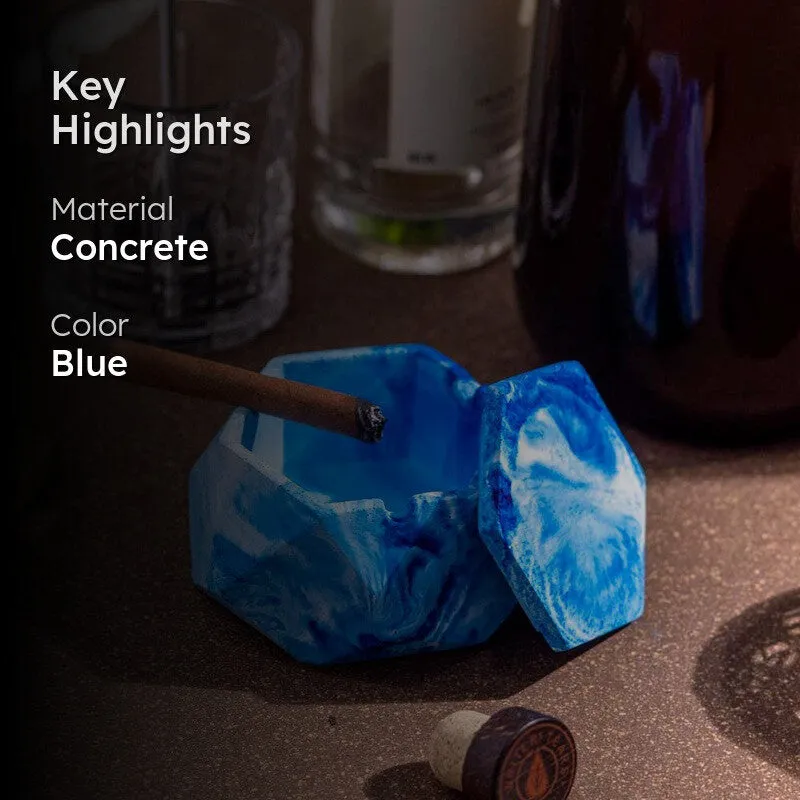Zyric Ash Tray - Blue media 2