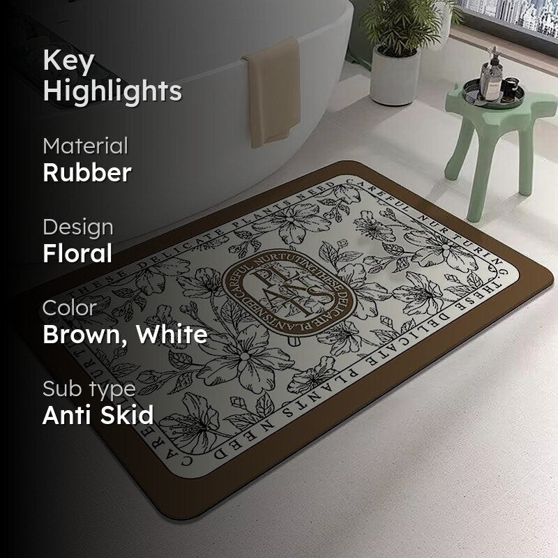 Pale Horizon Rubber Bath Mat media 2