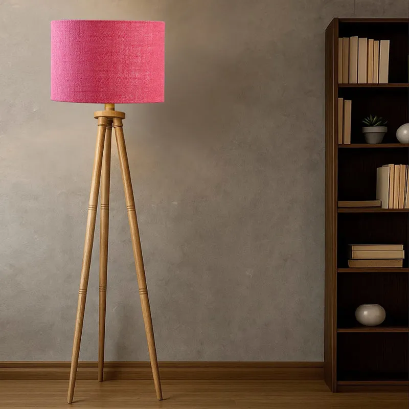 Sienna I Tripod Floor Lamp - Pink media 2
