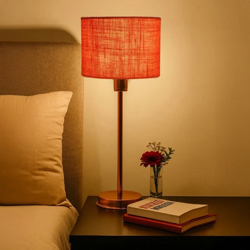 Kavira Vany Metal Table Lamp - Orange media 1