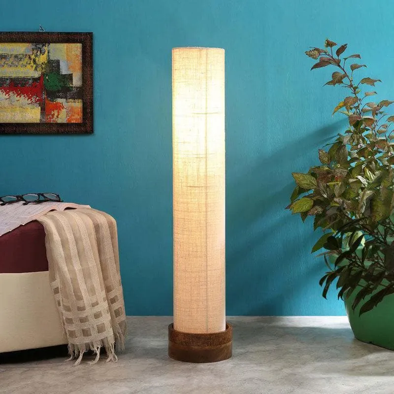 Columncraft Tower Floor Lamp - White media 1