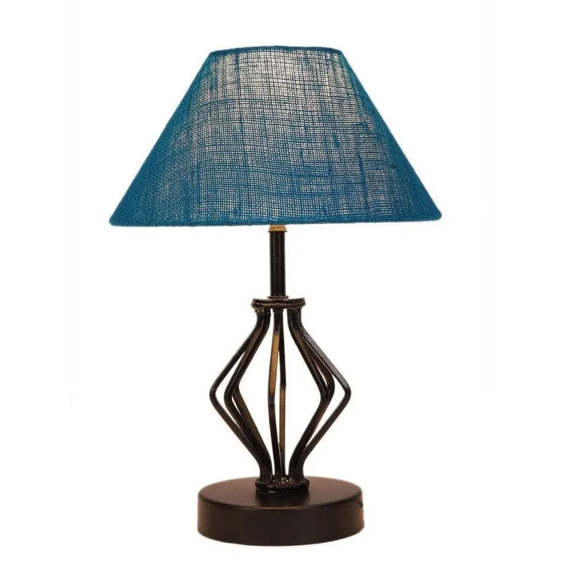 Firefly Fabric Table Lamp - Blue,Black media 5
