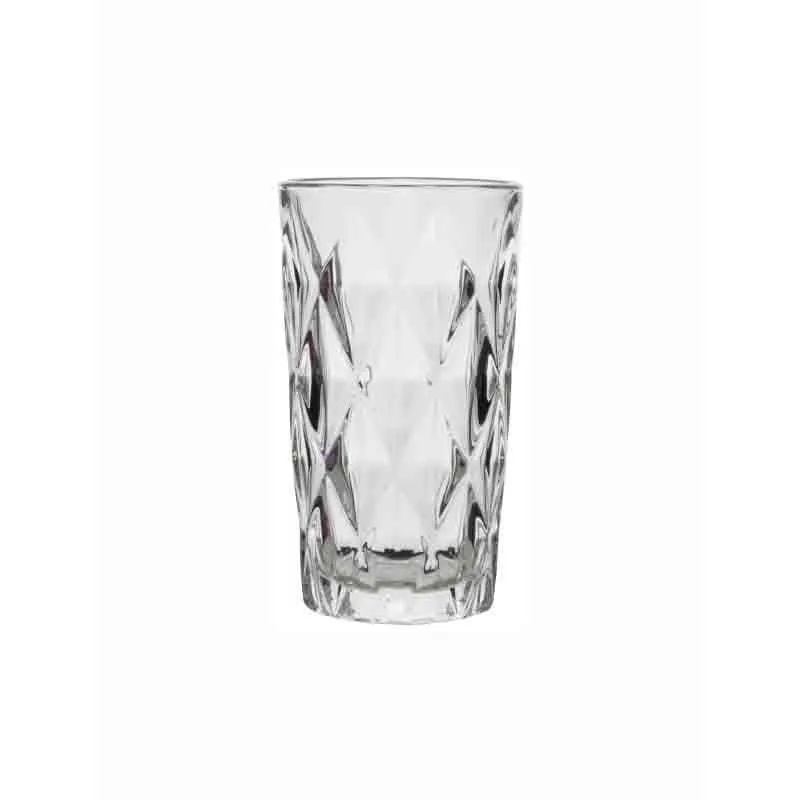 Matio Glass Tumbler (Tall) (260 ml ) - Set of Six media 5