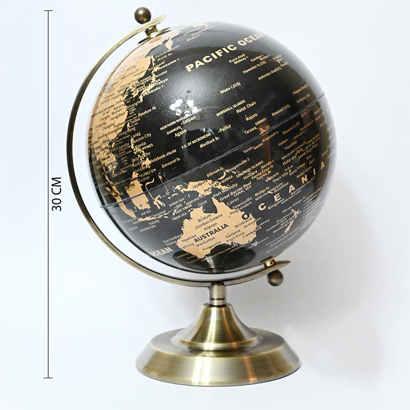 Around The Globe Showpiece - Gold media 6