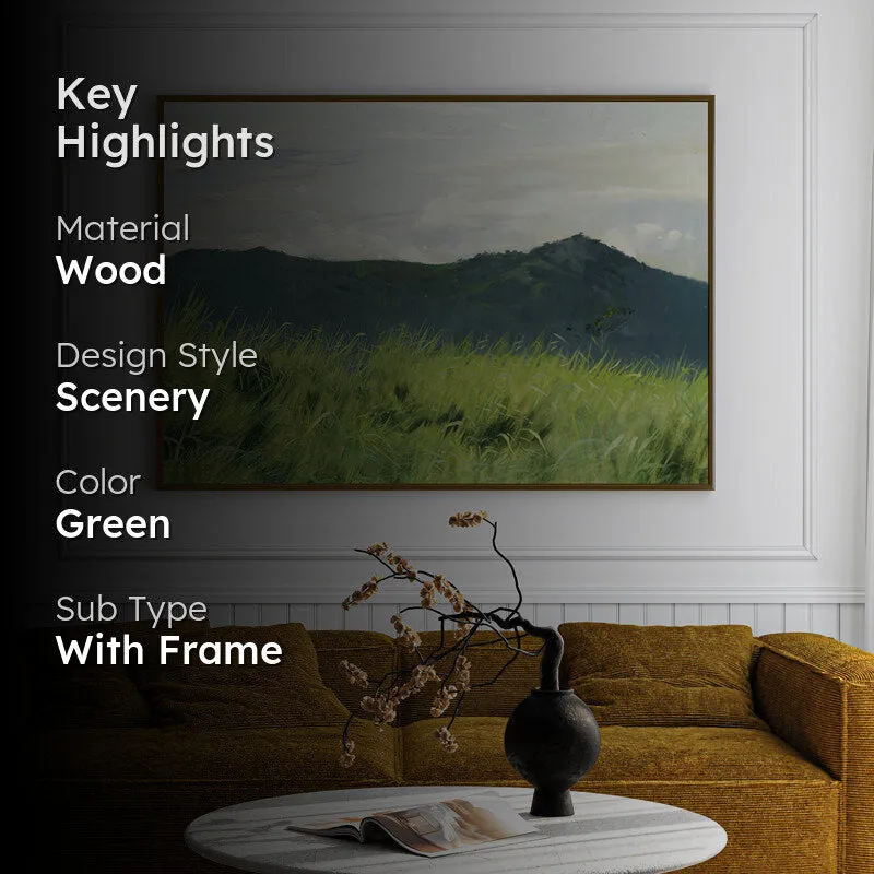 Grassy Knolls Wood Wall Art With Frame media 2